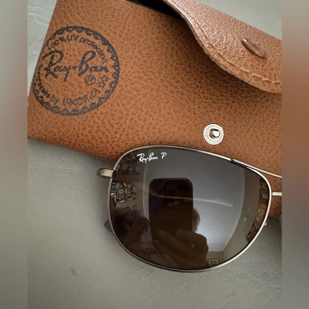 Ray-Ban RB3519 Men’s Pilot Sunglasses - Picture 4 of 8